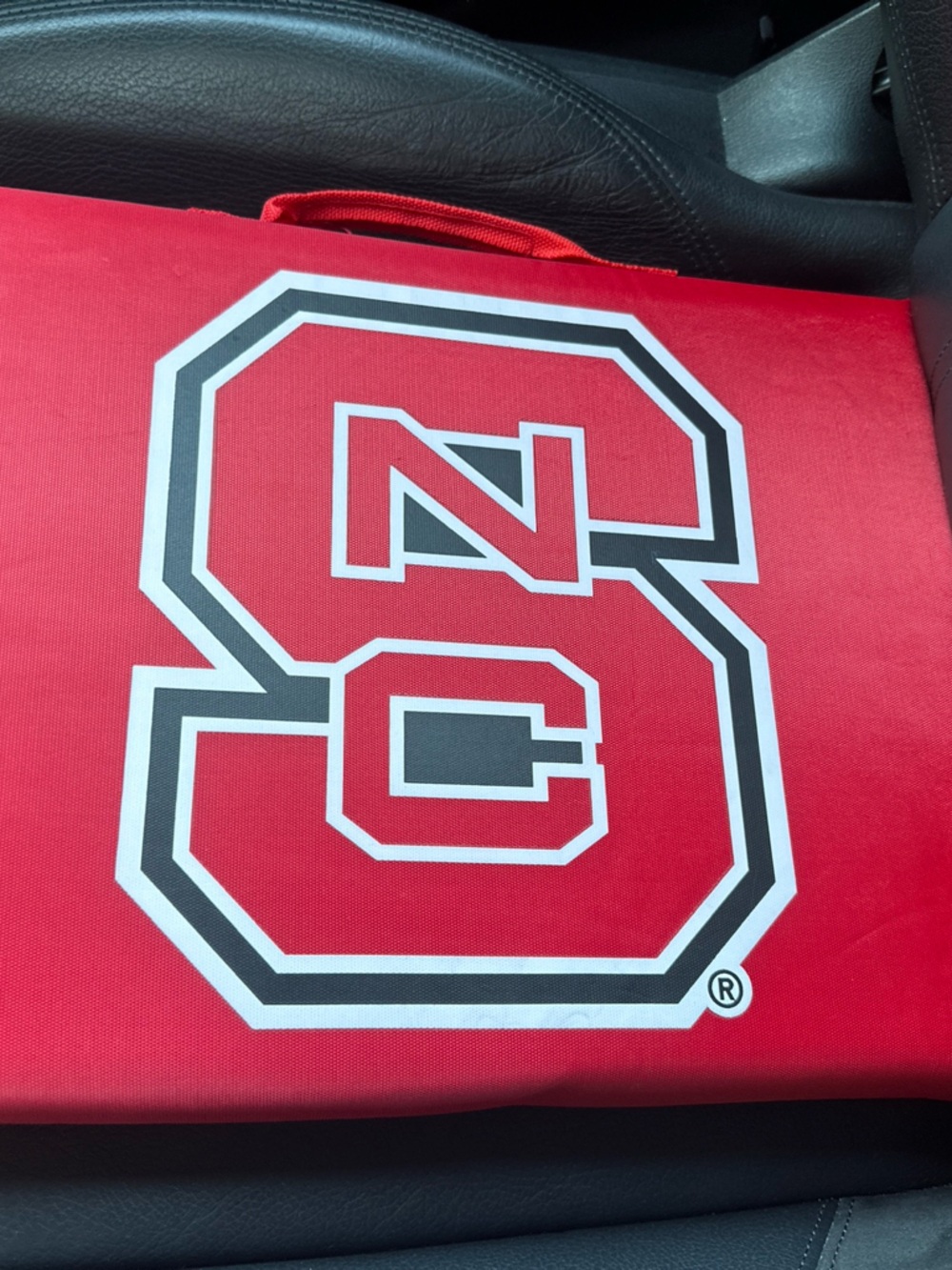 NC State  Logo  seat cushion - North Carolina Wolfpack